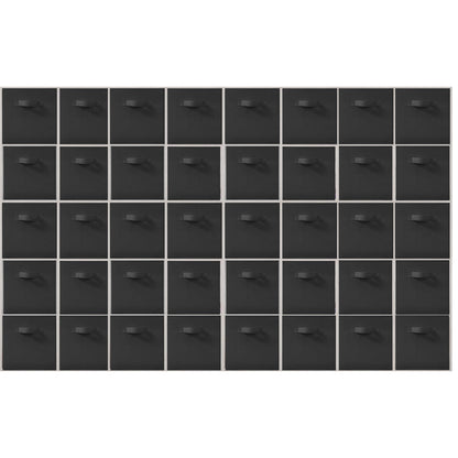STORAGEIDEAS Storage Bins, 11 Inch Fabric Storage Cubes, Collapsible Cube Storage Box, Fabric