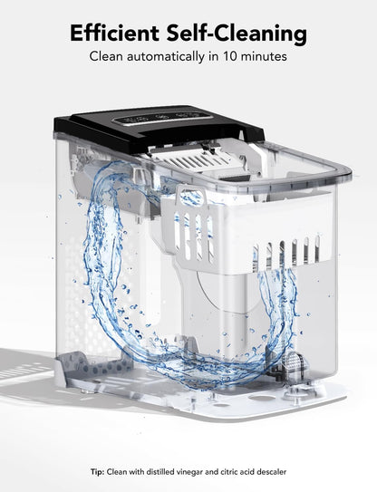 GoveeLife Smart Countertop Ice Makers, Portable Ice Maker Machine with Self-Cleaning, 6 Mins 9