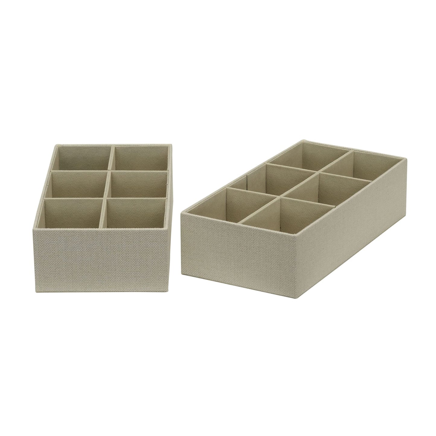 Household Essentials 3‑Piece Drawer Organizer Starter Set in Customizable Inserts of Large and