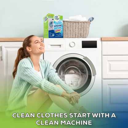 True Fresh Washing Machine Cleaner Tablets, 15 Solid Deep Cleaning Tablet, Finally Clean All