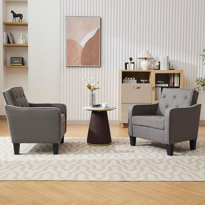 STHOUYN Living Room Chairs Accent Chairs Set of 2, Waiting Room Arm Chairs, Reading Chairs for