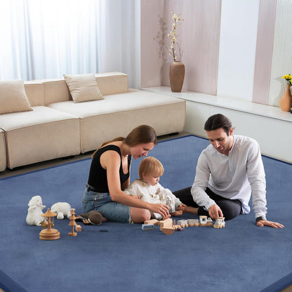 Baby Play Mat for Floor Tummy Time Nursery Rug Muscle Area Rug Playroom Rug Tatami 50 * 50" Memory