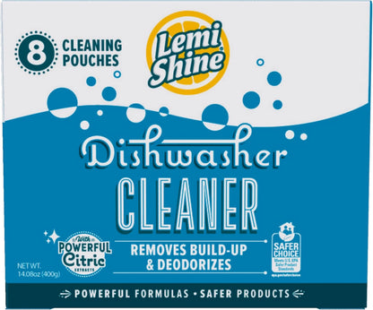Lemi Shine Natural Dishwasher Cleaner Powered By Citric Acid | 100% Guaranteed Hard Water Cleaning