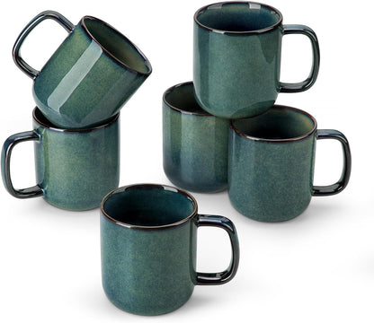 vancasso STARRY Coffee Mugs Set, 12 oz Ceramic Coffee Cups for Latte Hot Tea Cappuccino Cocoa Milk