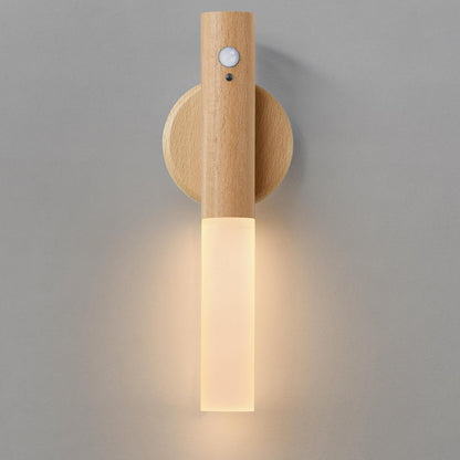 Montford Battery Operated Wall Sconces, Motion Sensor Night Light Magnetic Wall Light Rechargeable