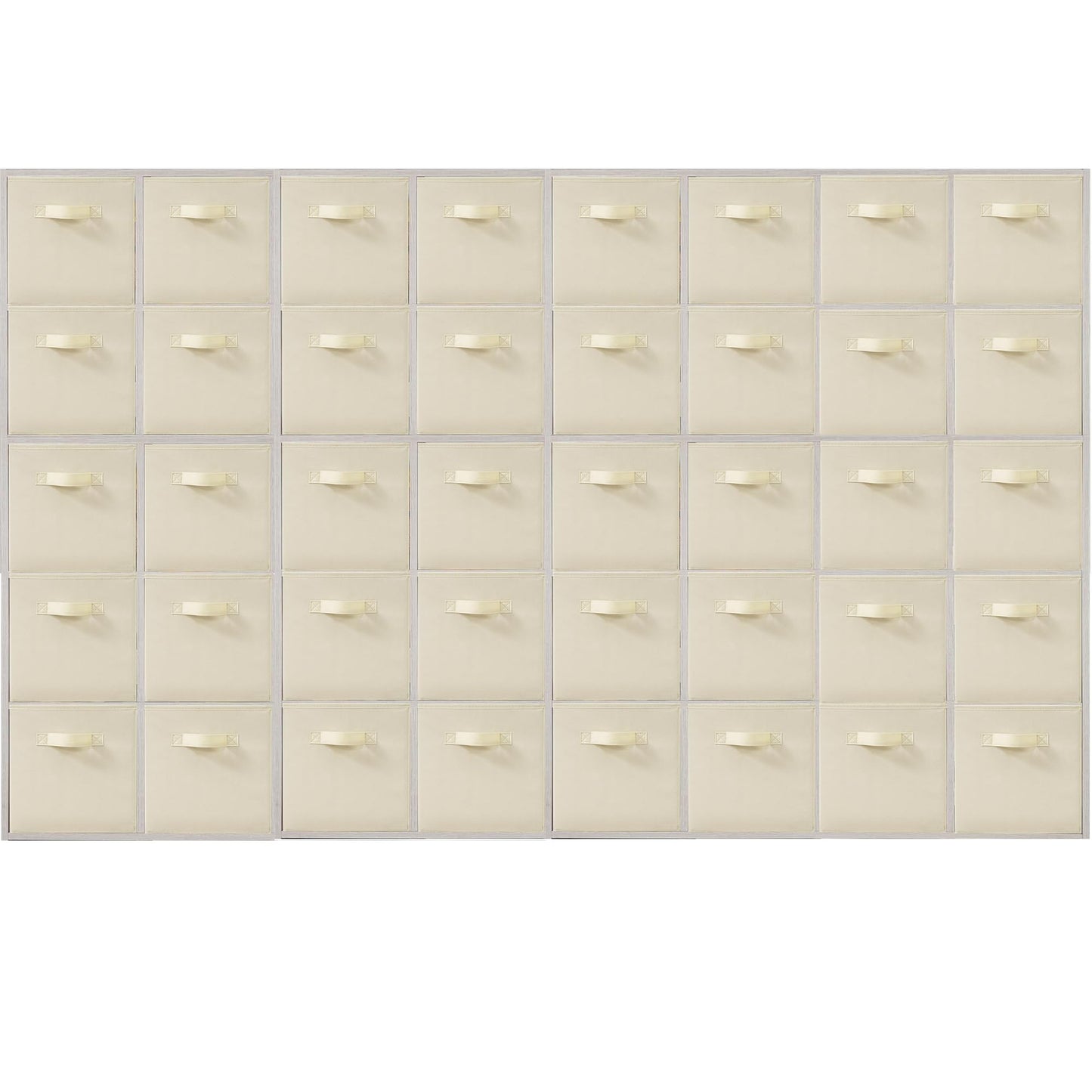 STORAGEIDEAS Storage Bins, 11 Inch Fabric Storage Cubes, Collapsible Cube Storage Box, Fabric