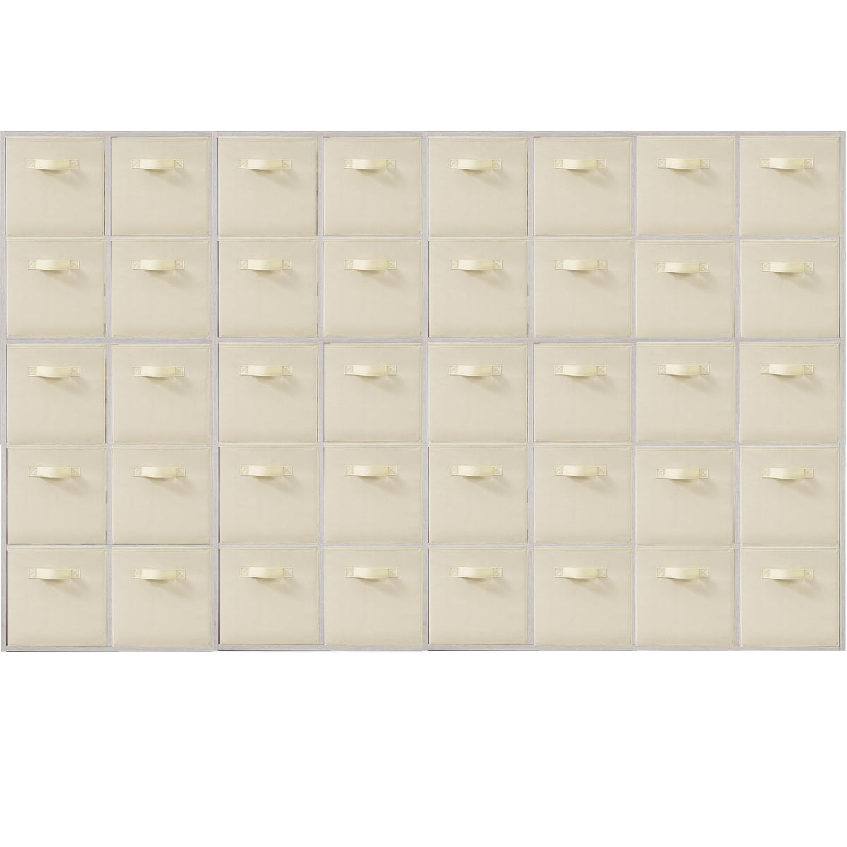 STORAGEIDEAS Storage Bins, 11 Inch Fabric Storage Cubes, Collapsible Cube Storage Box, Fabric