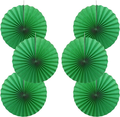 Green Party Decorations,Green Paper Decorations For Party,Tennis Party Decorations Party Paper Fans