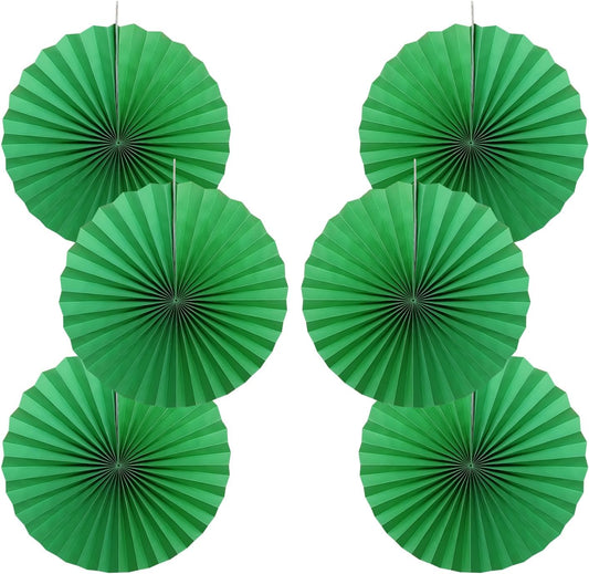 Green Party Decorations,Green Paper Decorations For Party,Tennis Party Decorations Party Paper Fans