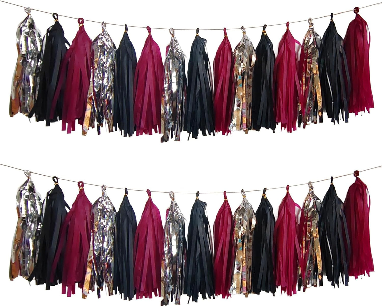 Tassel Garland Tissue Paper Tassel Banner,Tassels Party Decorations for
