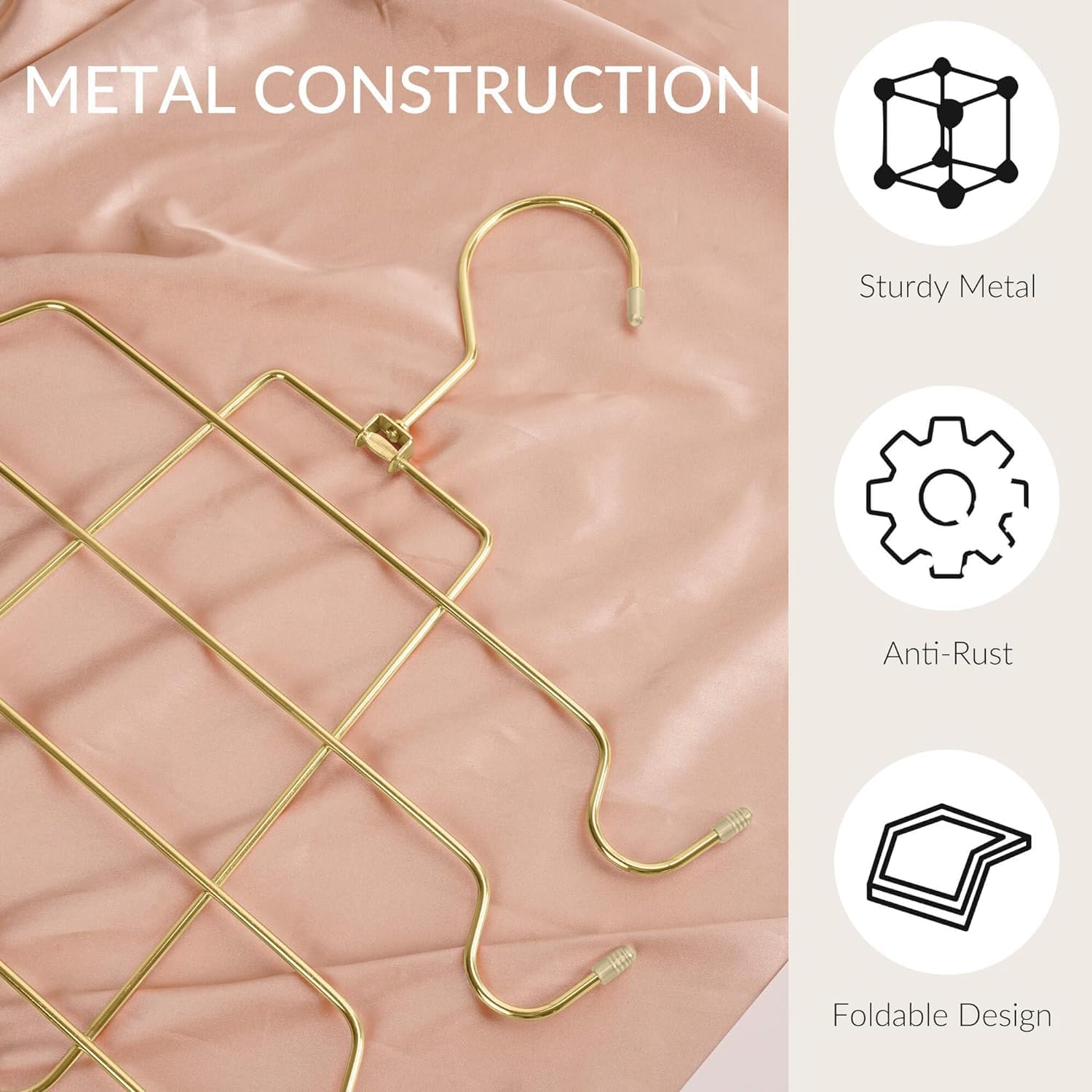 ZEDODIER 3 Pack Tank Top Hanger, Space Saving Bra Hangers, Non-Slip Hanging Sport Bras Holder