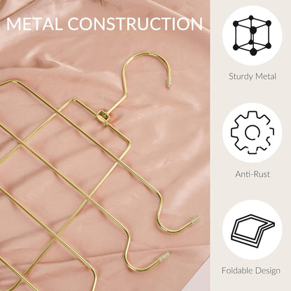 ZEDODIER 3 Pack Tank Top Hanger, Space Saving Bra Hangers, Non-Slip Hanging Sport Bras Holder
