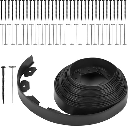 Greaner Landscape Edging, 2 Inch Tall | 40 FT Lawn Edging and Landscape Border, Plastic Edging for