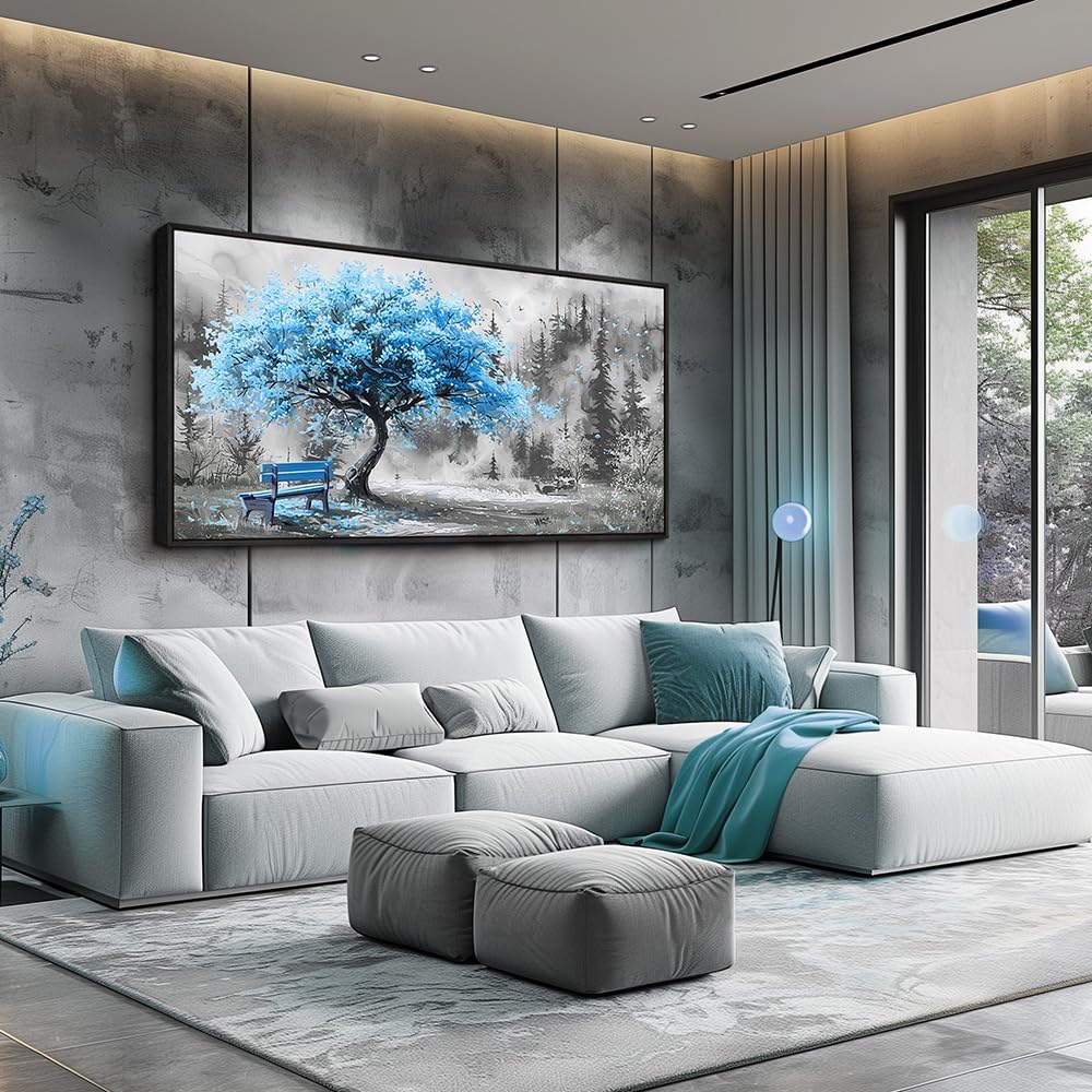 ZUITINGHUA Black Framed Canvas Wall Art For Living Room Large Wall Decor For Office Bedroom