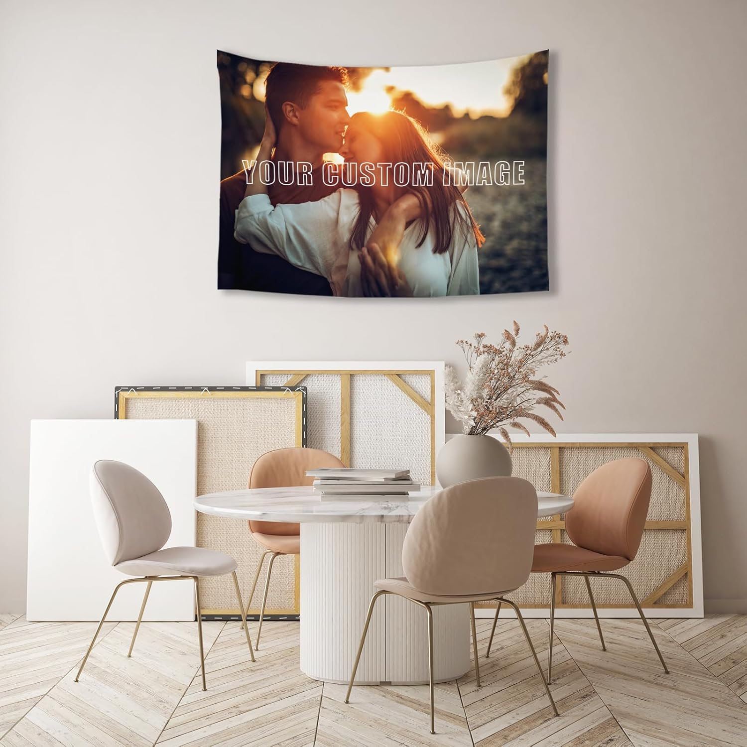Custom Tapestry For Wall Bedroom Custom Backdrop Personalized Image Text Photo Customized Funny