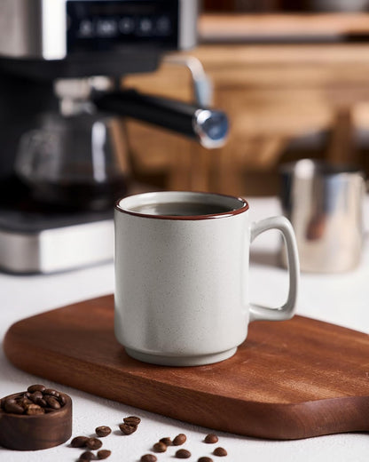 famiware Coffee Mugs Set of 4, Nebula 14oz Coffee Mugs, Ceramic Cup Set with Handle for Latte, Tea
