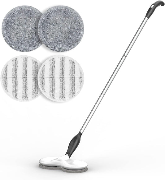 Electric Mop for Floor Cleaning, As Seen On TV, Cordless Spin Mopper Motorised Electric Mops for