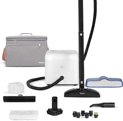 Dupray Neat Steam Cleaner with 18-Piece Kit – (Neat with the Awesome Bag) Powerful, chemical-free