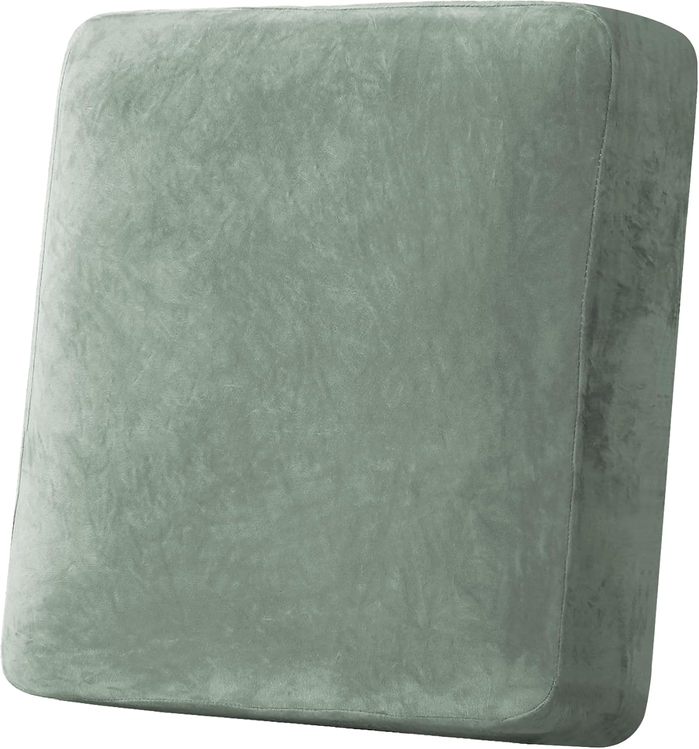 H.VERSAILTEX Velvet Stretch Couch Cushion Cover Plush Cushion Slipcover for Chair Cushion Furniture