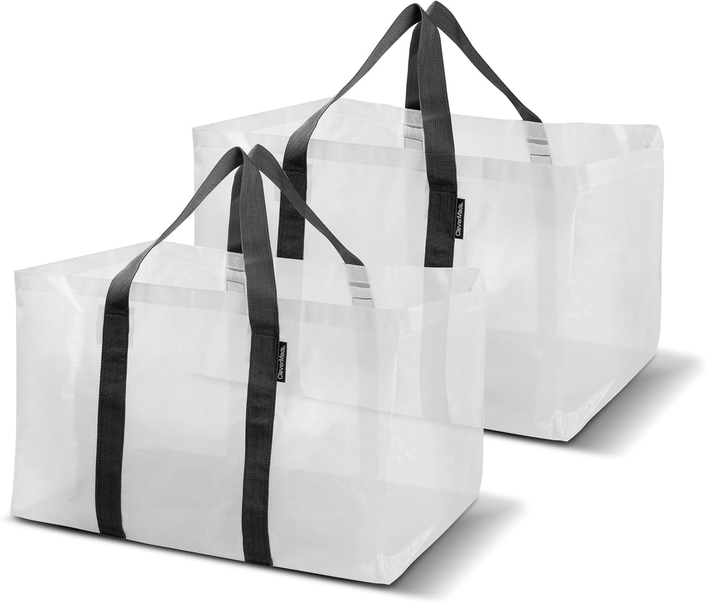 CleverMade Under Bed Storage Bag - Collapsible Storage for Shoes and Clothes Easy Use - Heavy Duty