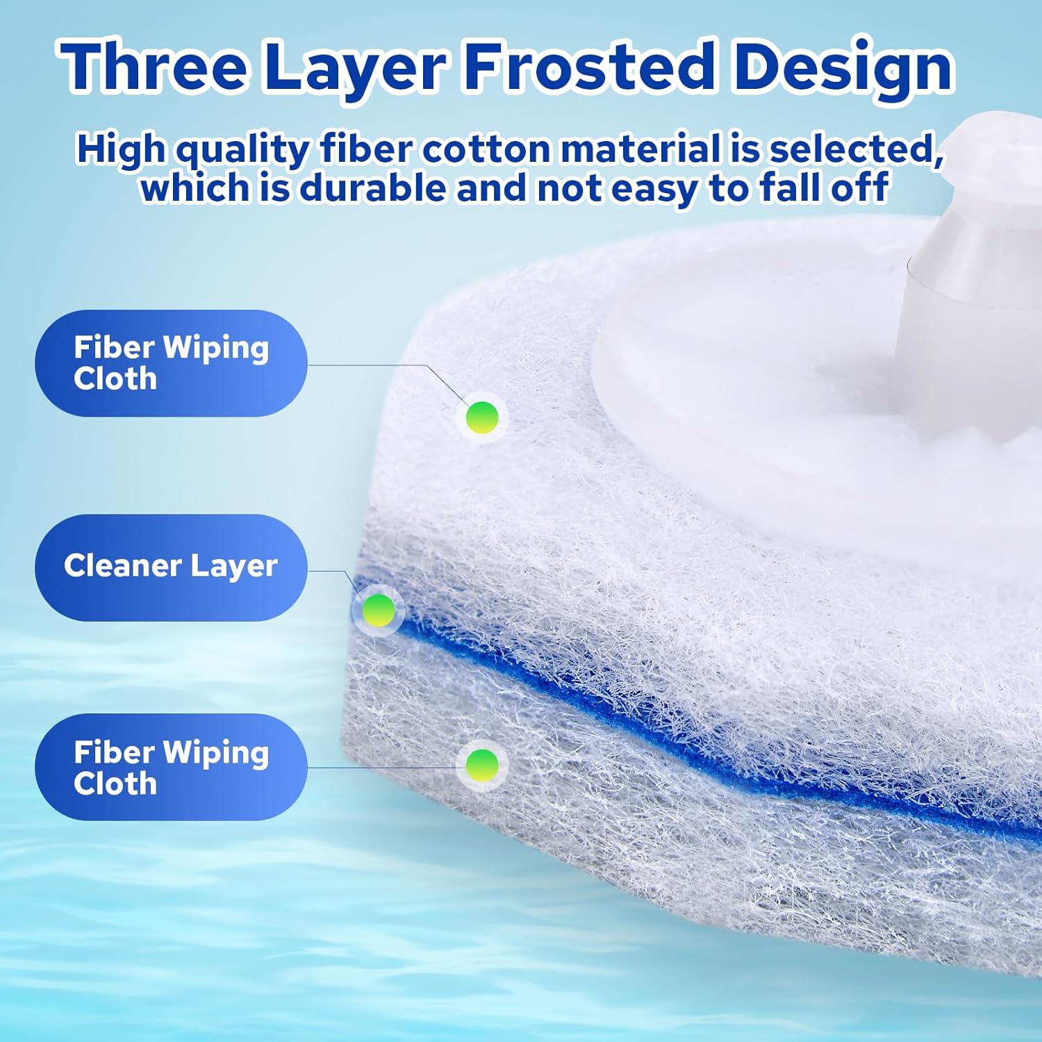 Cecailin® 60pcs Disposable Toilet Brush. Bathroom Cleaning. Disposable Bowl Cleaners Compatible