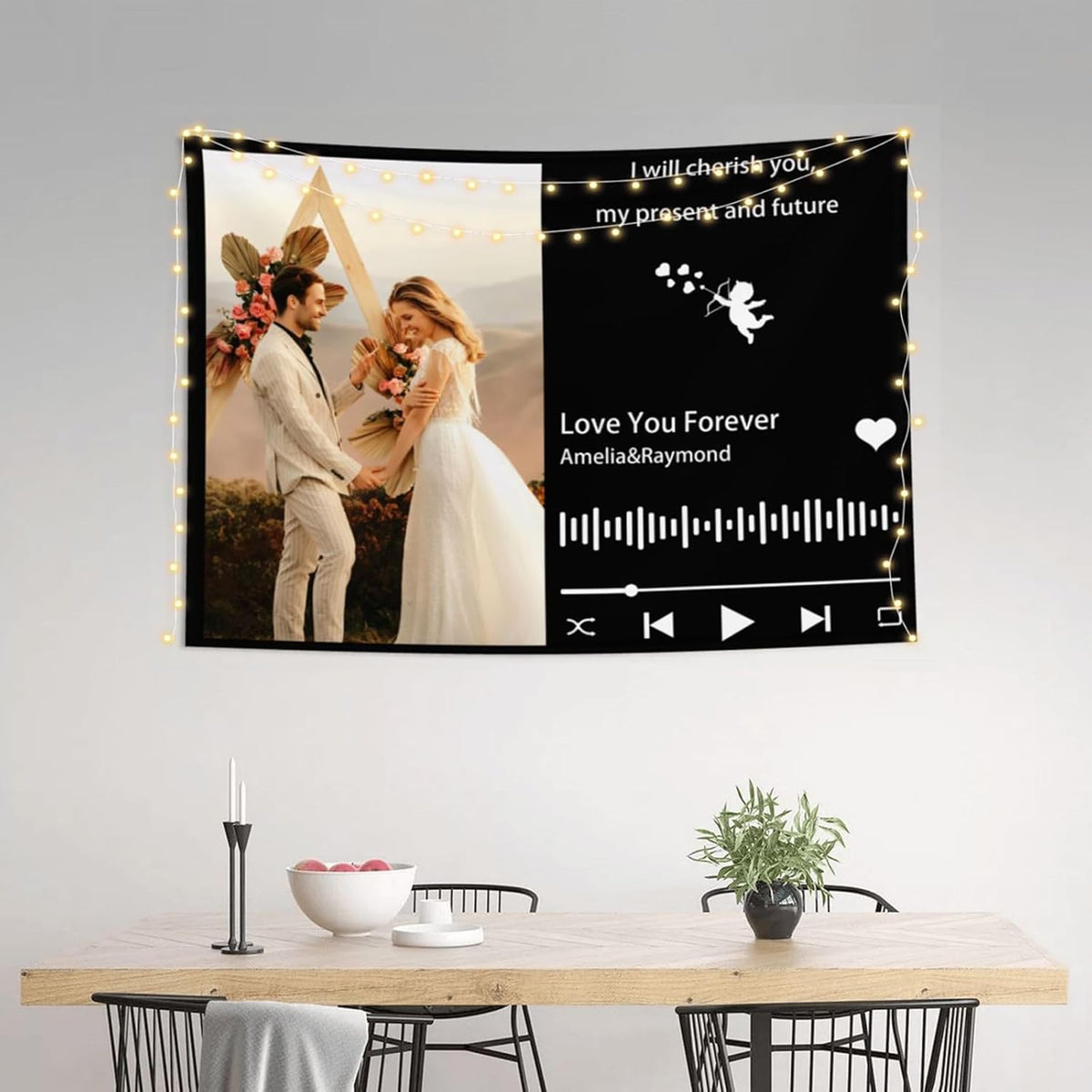Custom Tapestry For Wall Bedroom Custom Backdrop Personalized Image Text Photo Customized Funny