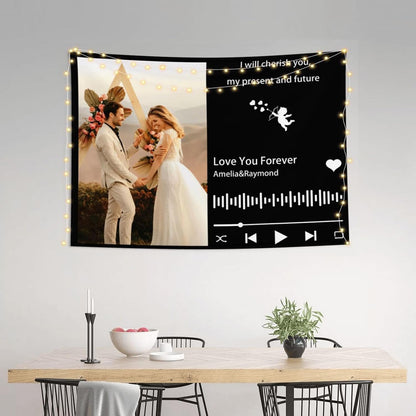 Custom Tapestry For Wall Bedroom Custom Backdrop Personalized Image Text Photo Customized Funny