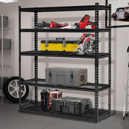 EliteEdge Heavy Duty Garage Shelving Units,5-Tier Adjustable Storage Shelf