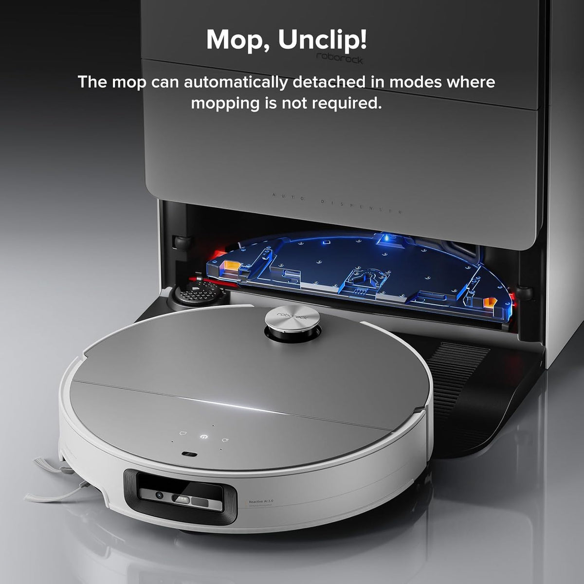 roborock Saros 10 Robot Vacuum and Mop, 22,000Pa Suction, AI Obstacle Avoidance, 3.14-inch Ultra