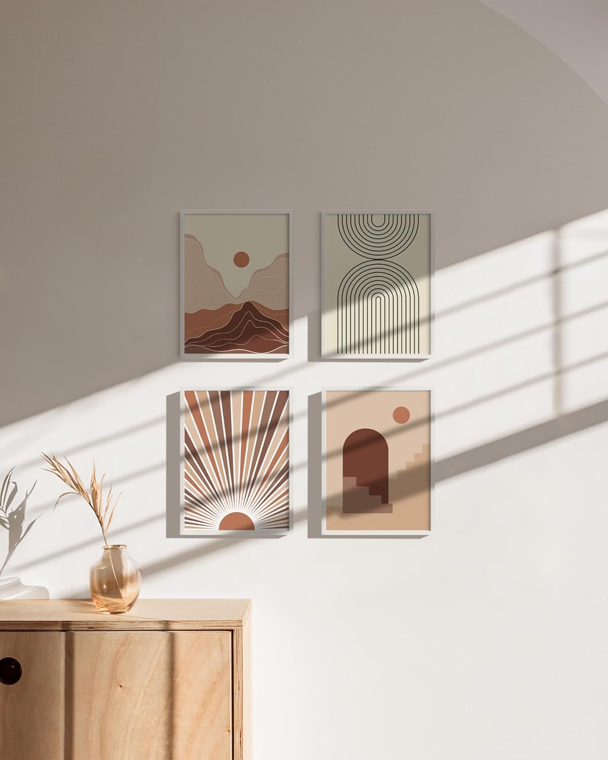HAUS AND HUES 9x12 White Metal Picture Frames - Features Premium Aluminum, Vertical & Horizontal