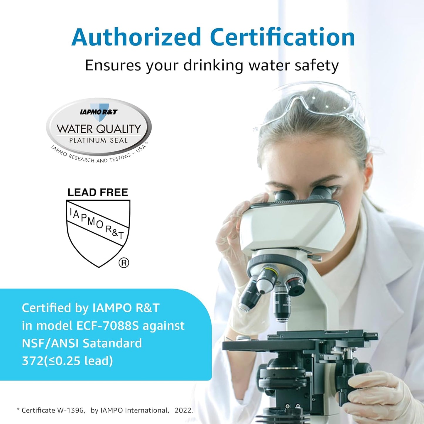 AQUA CREST Fluoride Water Filter, Replacement for Berkey® PF-2® Fluoride Reduction Elements