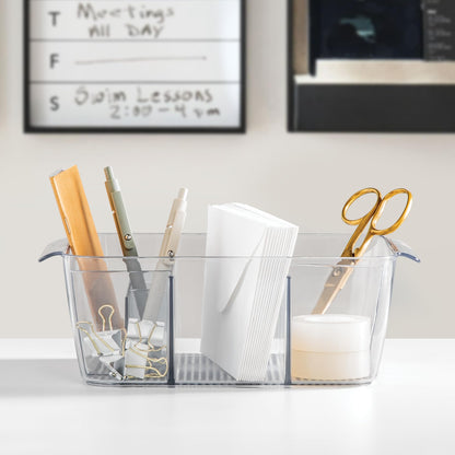 iDesign Makeup Organizer for Countertop, Clear