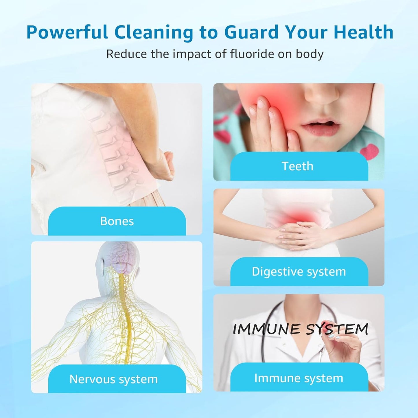 AQUA CREST Fluoride Water Filter, Replacement for Berkey® PF-2® Fluoride Reduction Elements