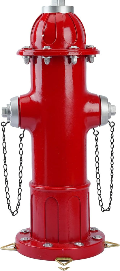 Elenon Garden Fire Hydrant Outdoor Statue Decorative for Dog to Peed on, 14.5" Fire Hydrant Puppy