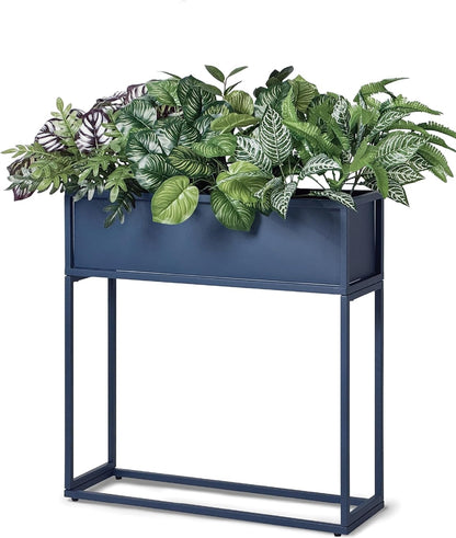 Cocoyard Elevated Planter Box - 28 Inch Durable Raised Garden Bed for Herbs and Flowers - Stylish