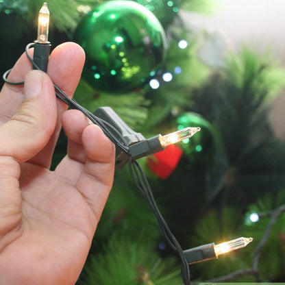 Dazzle Bright Christmas Mini String Lights, 60FT 300 Count Incandescent Waterproof Fairy Lights