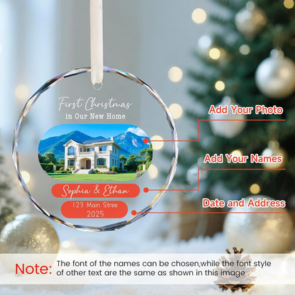House Warming Gifts New Home Ornament Personalized First Home Christmas Ornaments 2025, New Home