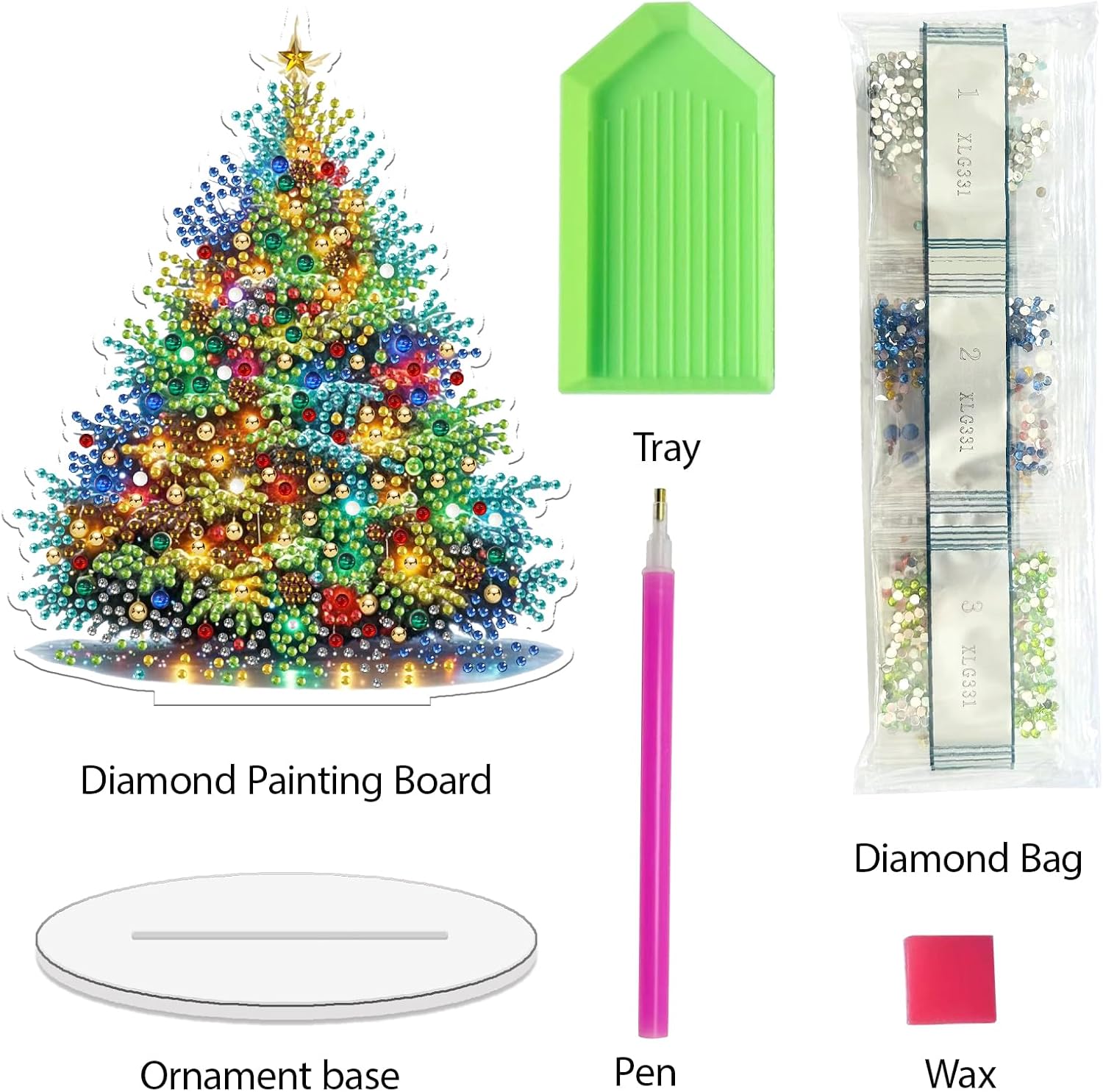 Diamond Art Kit for Adult Christmas, 5D Diamond Art Painting, Double Sided Decorative
