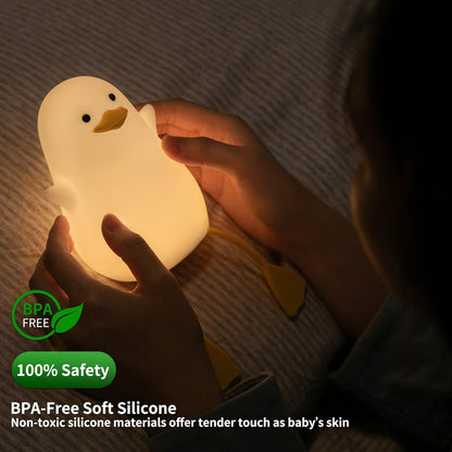 YuanDian Cute Duck Night Light, Gifts for Women Teen Girls Baby,Night Lights for Kids Bedroom