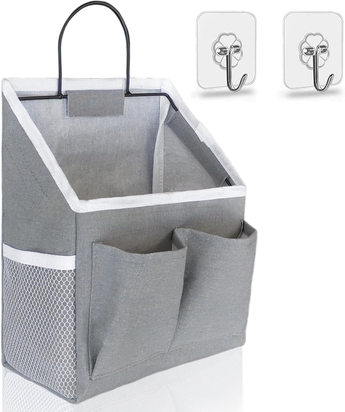 1pcs Small Wall Hanging Baskets for Organizing, Hanging Storage Bag as Over the Door Organizer