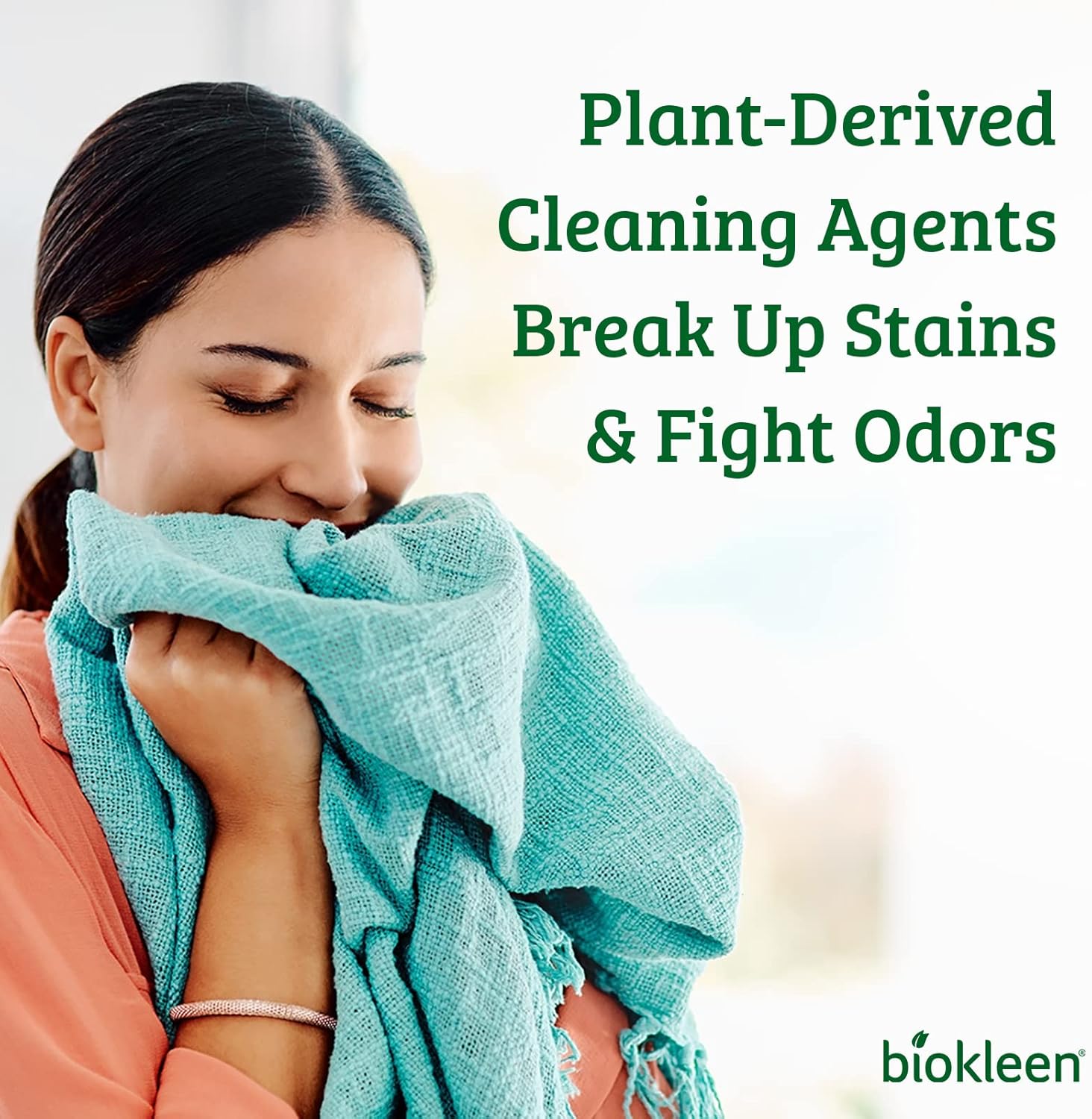 Biokleen Natural Sport 3X Concentrated Laundry Detergent, 300 Loads, Bio Active Formula, Fight