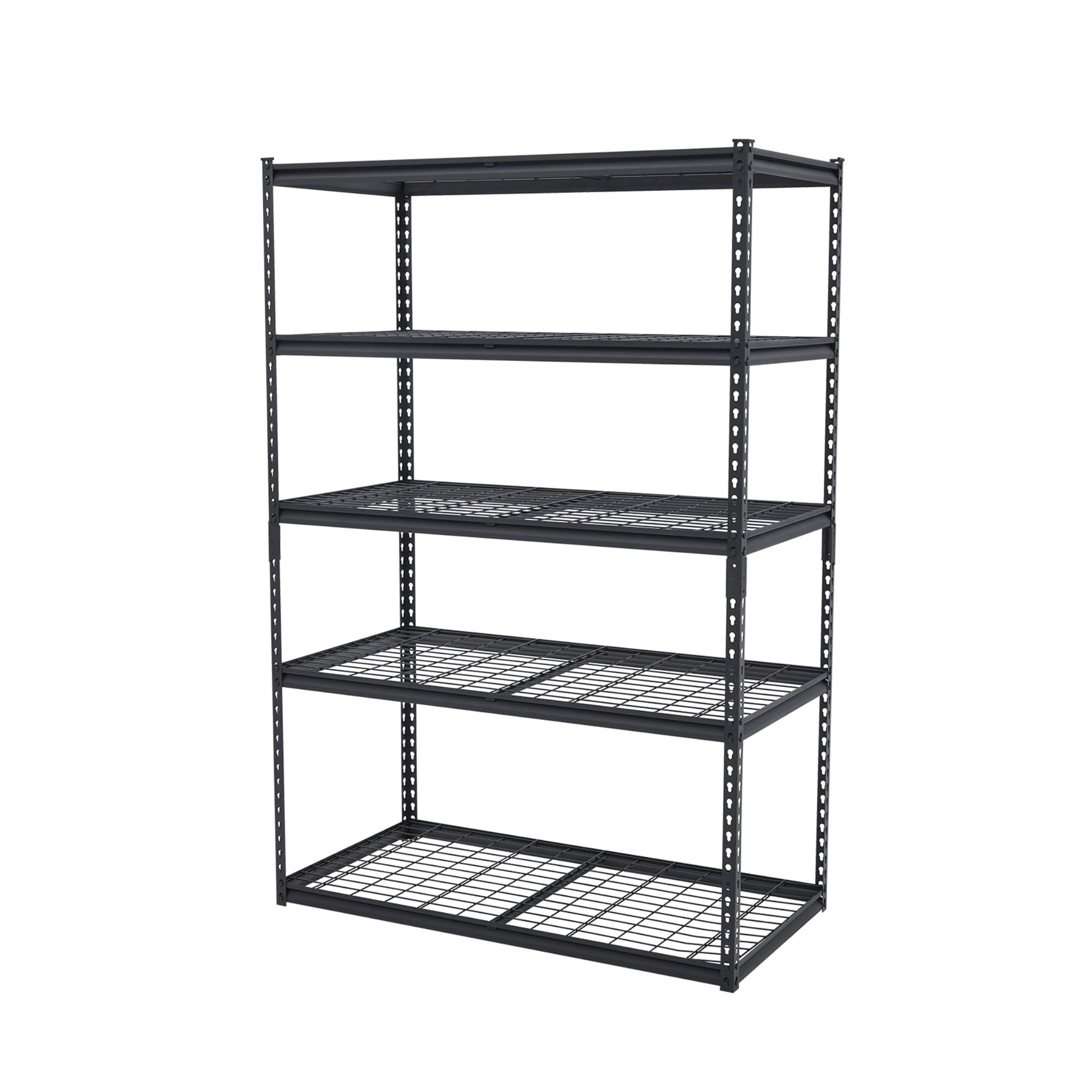 Towallmark Heavy Duty Storage Shelves 48 * 24in, 5 Tier Garage Storage Shelving, Adjustable Metal