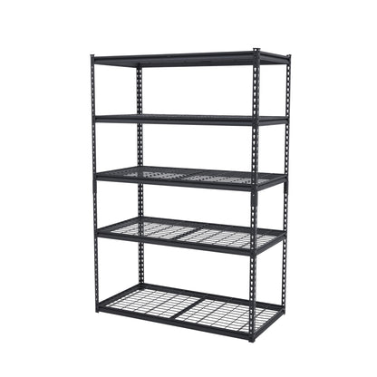 Towallmark Heavy Duty Storage Shelves 48 * 24in, 5 Tier Garage Storage Shelving, Adjustable Metal