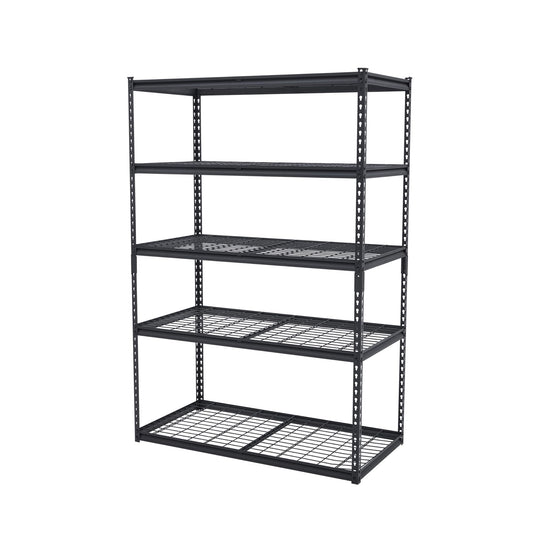 Towallmark Heavy Duty Storage Shelves 48 * 24in, 5 Tier Garage Storage Shelving, Adjustable Metal