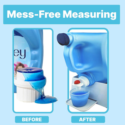 TidyFriend No-Spill Liquid Laundry Detergent Dispenser Holder, Laundry Soap Dispenser Holder with