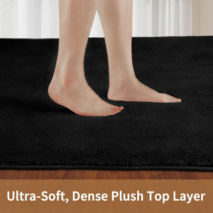 Sour Lemon 10x14 Area Rugs for Living Room, Soft Large Area Rug Fluffy Rugs for Bedroom，Machine