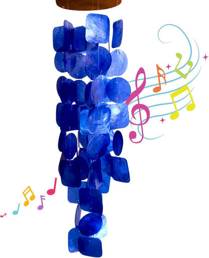Bellaa 27918 Wind Chimes Outdoor, Garden Decorations, Musical, Indoor/Outside Windchimes, Beach