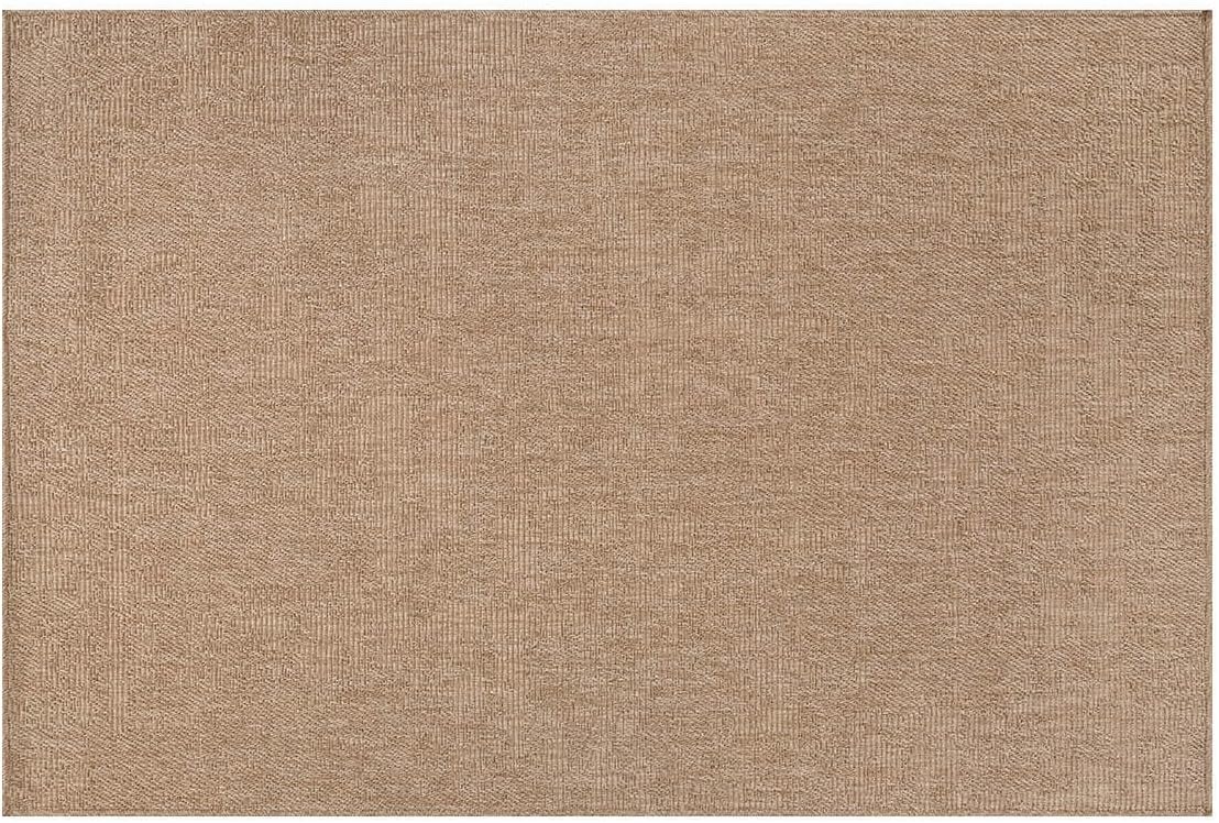 CAMILSON Easy Jute Rug 2x3, Indoor Outdoor Natural Color Fiber Area Rugs for Living Room and