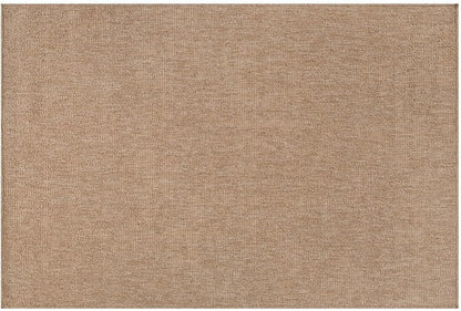 CAMILSON Easy Jute Rug 2x3, Indoor Outdoor Natural Color Fiber Area Rugs for Living Room and
