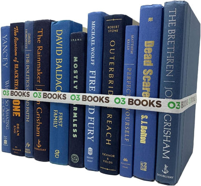 Curated Decorative Books Hardcover Décor Books for Home Décor, Choose Color, Interior Design